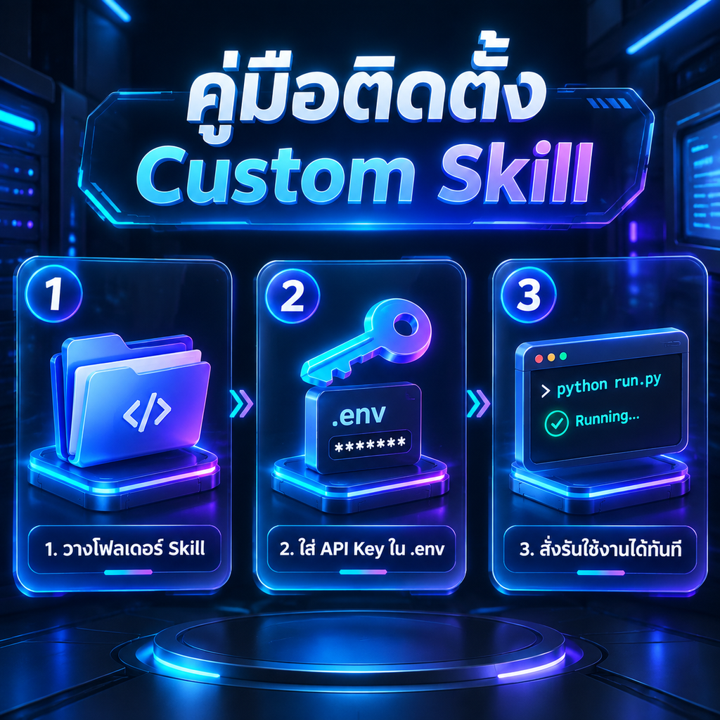 3D Thai Infographic Guide Card